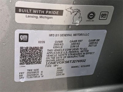 2026 Chevrolet Traverse LT w/2LT