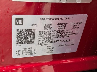 2026 Chevrolet Traverse LT w/2LT