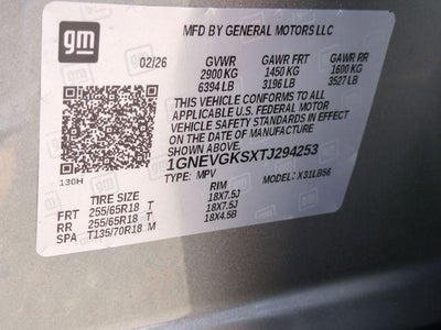 2026 Chevrolet Traverse LT w/2LT