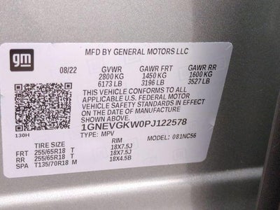 2023 Chevrolet Traverse LT Cloth