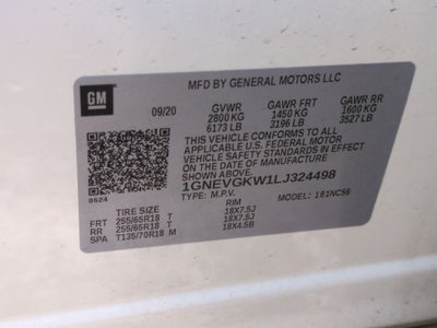 2020 Chevrolet Traverse LT Cloth