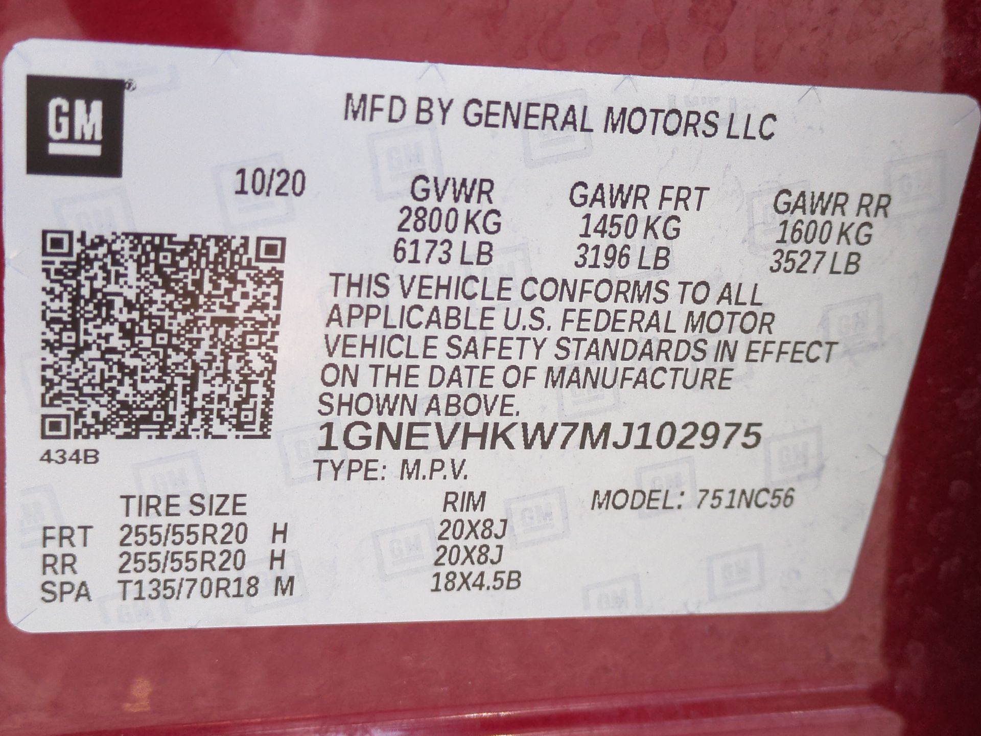 2021 Chevrolet Traverse LT Leather