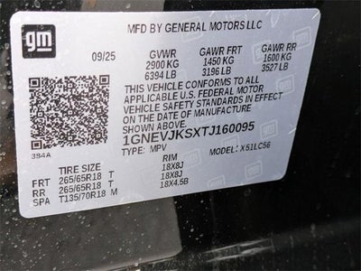 2026 Chevrolet Traverse Z71