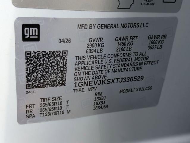 2026 Chevrolet Traverse Z71