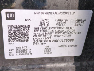 2023 Chevrolet Traverse Premier