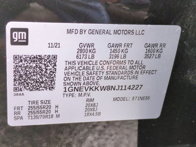 2022 Chevrolet Traverse Premier