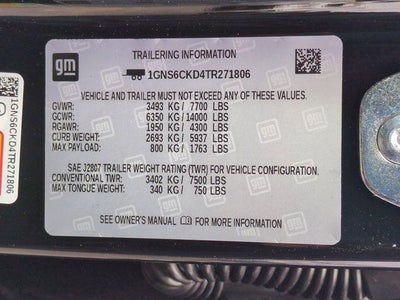 2026 Chevrolet Suburban 4WD LT