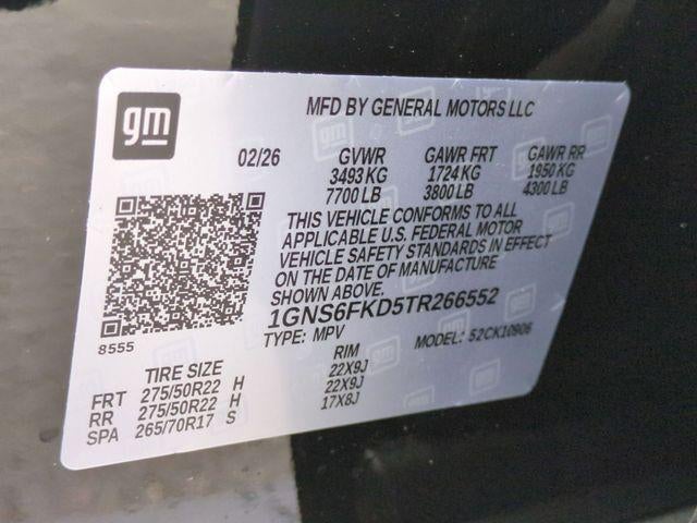 2026 Chevrolet Suburban 4WD Premier