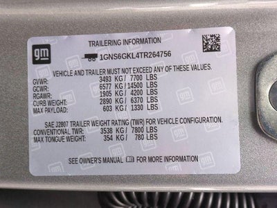 2026 Chevrolet Suburban 4WD High Country