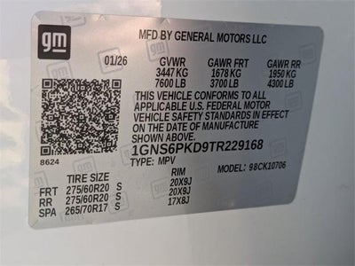 2026 Chevrolet Tahoe 4WD Z71