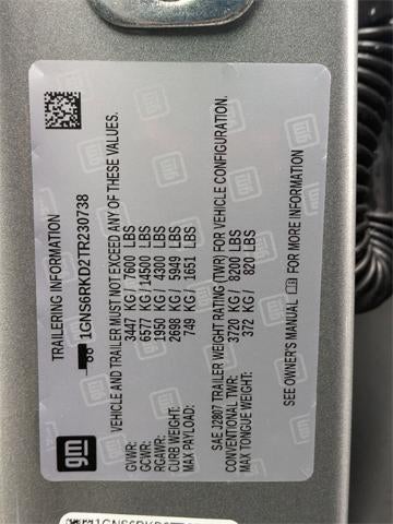 2026 Chevrolet Tahoe 4WD RST