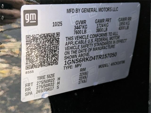 2026 Chevrolet Tahoe 4WD RST