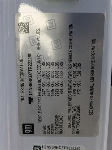 2026 Chevrolet Tahoe 4WD RST