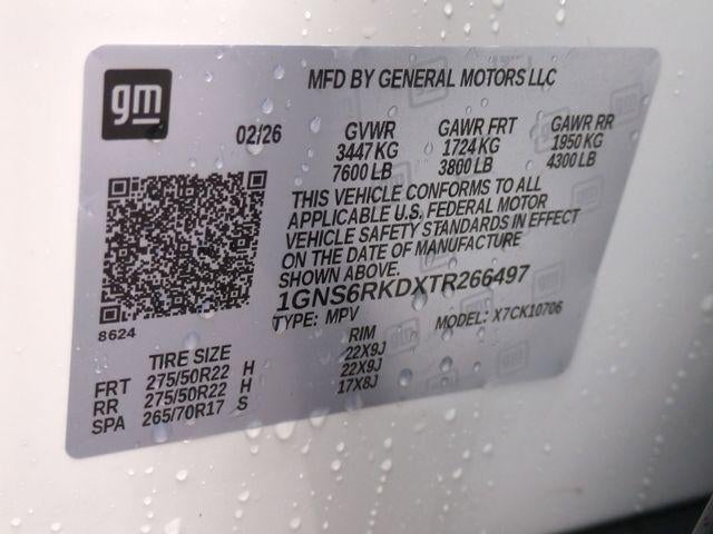 2026 Chevrolet Tahoe 4WD RST