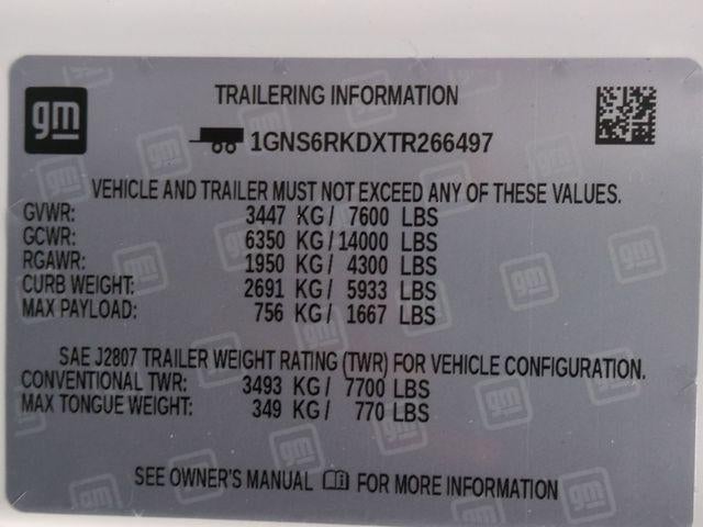 2026 Chevrolet Tahoe 4WD RST