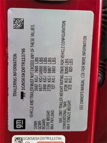 2026 Chevrolet Tahoe 4WD Premier