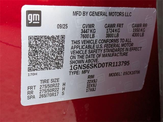 2026 Chevrolet Tahoe 4WD Premier