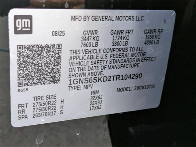 2026 Chevrolet Tahoe 4WD Premier