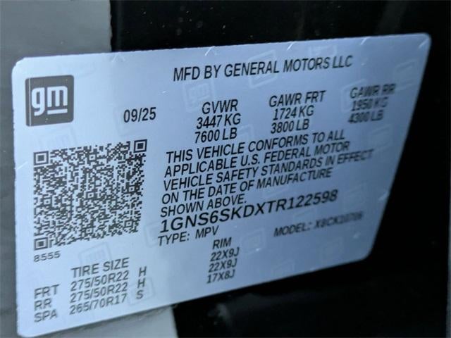 2026 Chevrolet Tahoe 4WD Premier