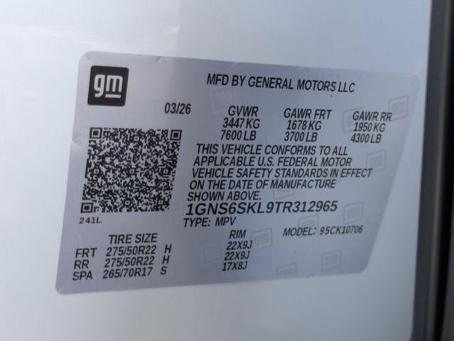 2026 Chevrolet Tahoe 4WD Premier