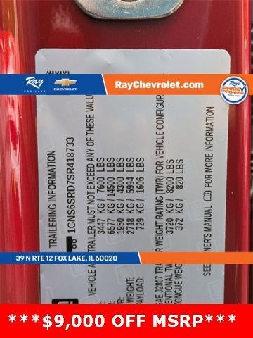 2025 Chevrolet Tahoe 4WD Premier