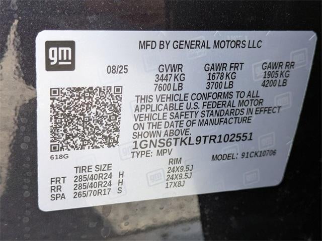 2026 Chevrolet Tahoe 4WD High Country