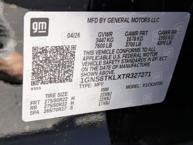 2026 Chevrolet Tahoe 4WD High Country