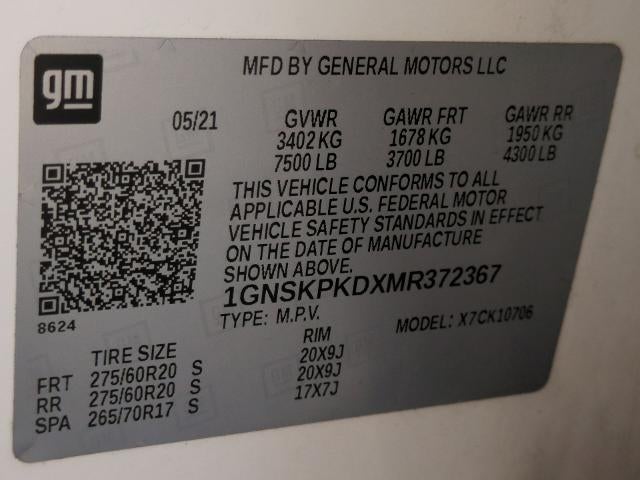 2021 Chevrolet Tahoe Z71