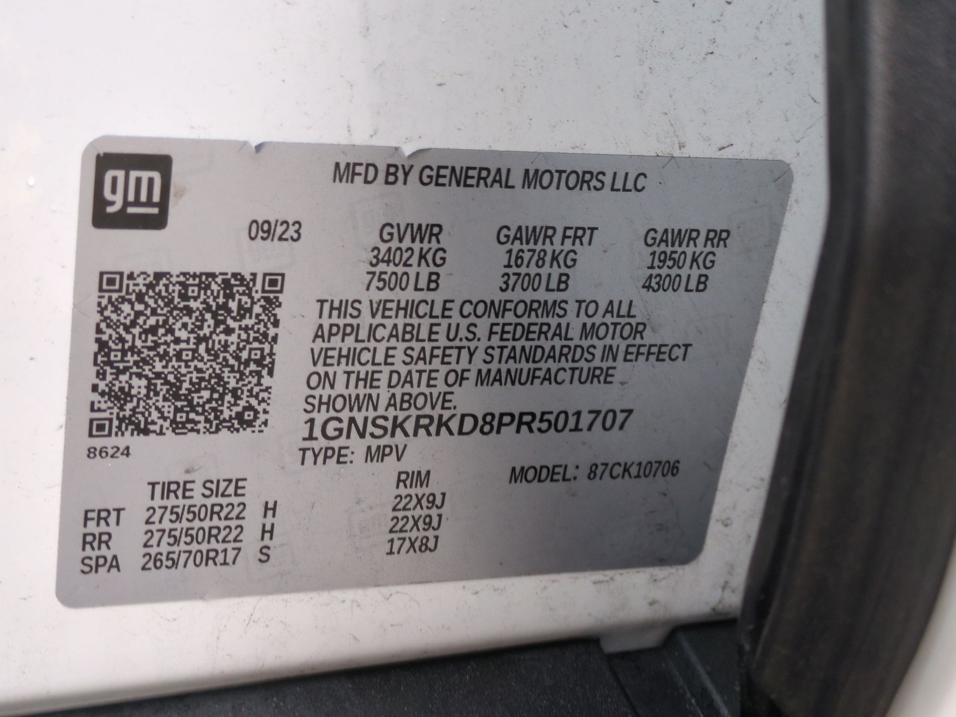 2023 Chevrolet Tahoe RST