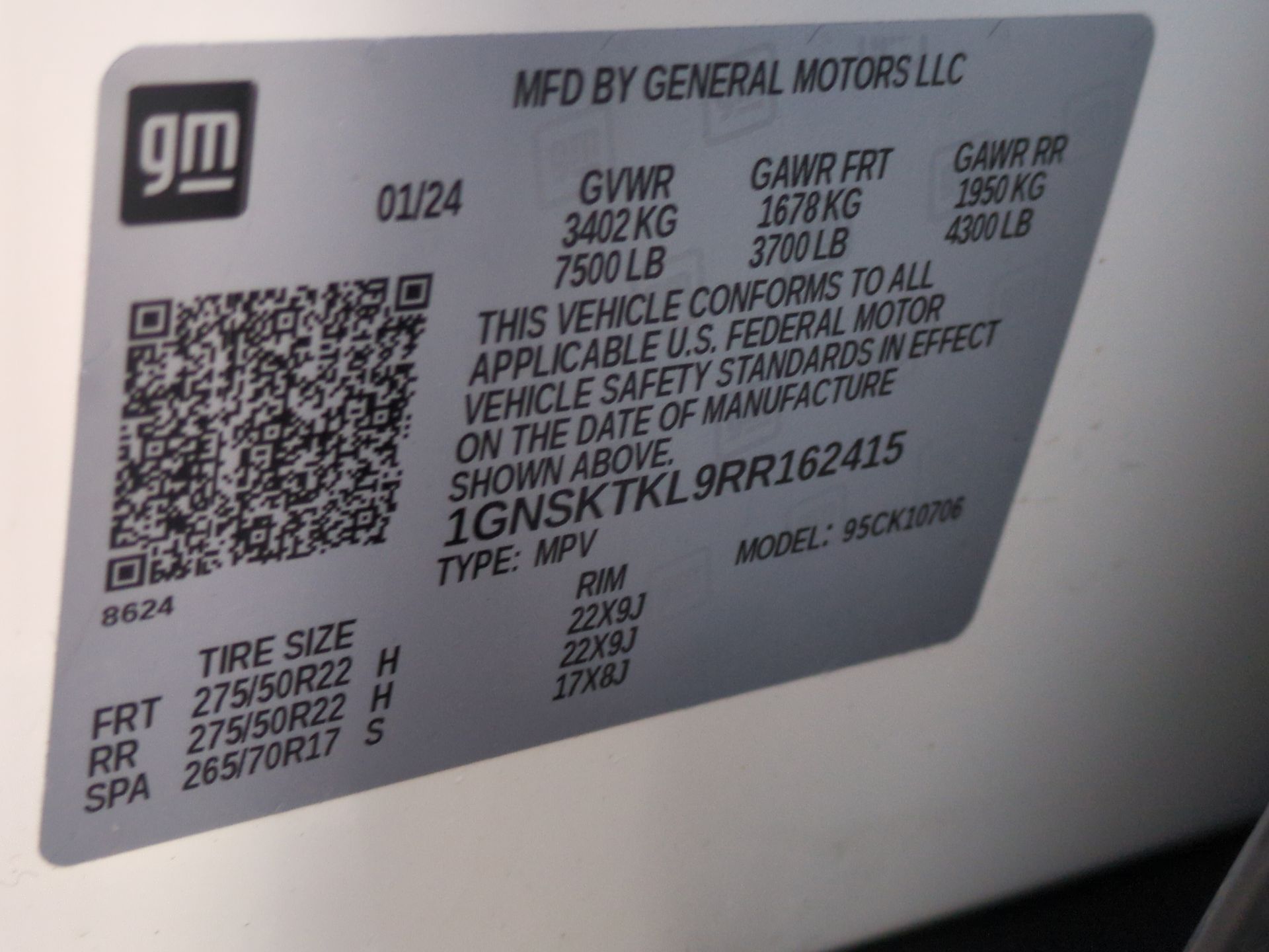 2024 Chevrolet Tahoe High Country