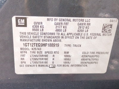 2017 GMC Sierra 2500 HD SLT