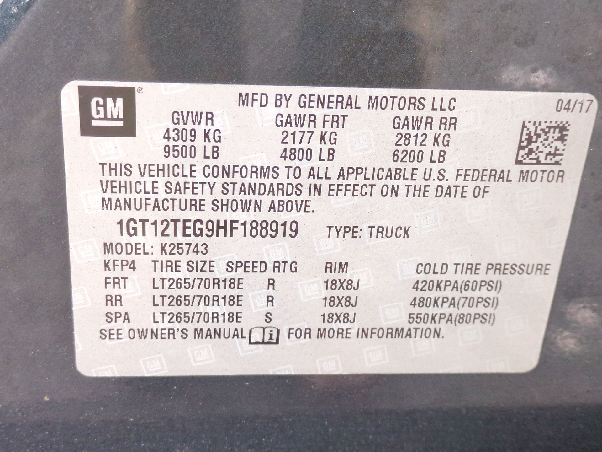 2017 GMC Sierra 2500 HD SLT