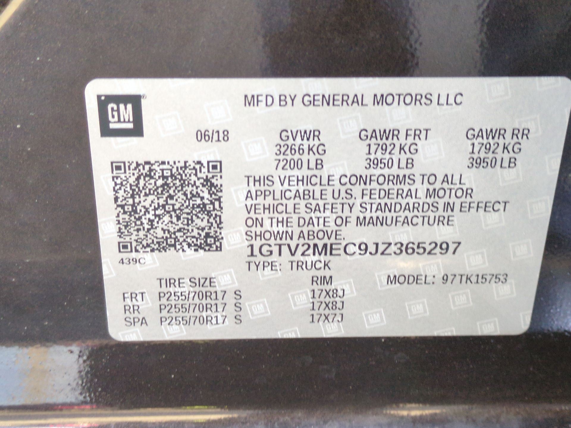 2018 GMC Sierra 1500 SLE