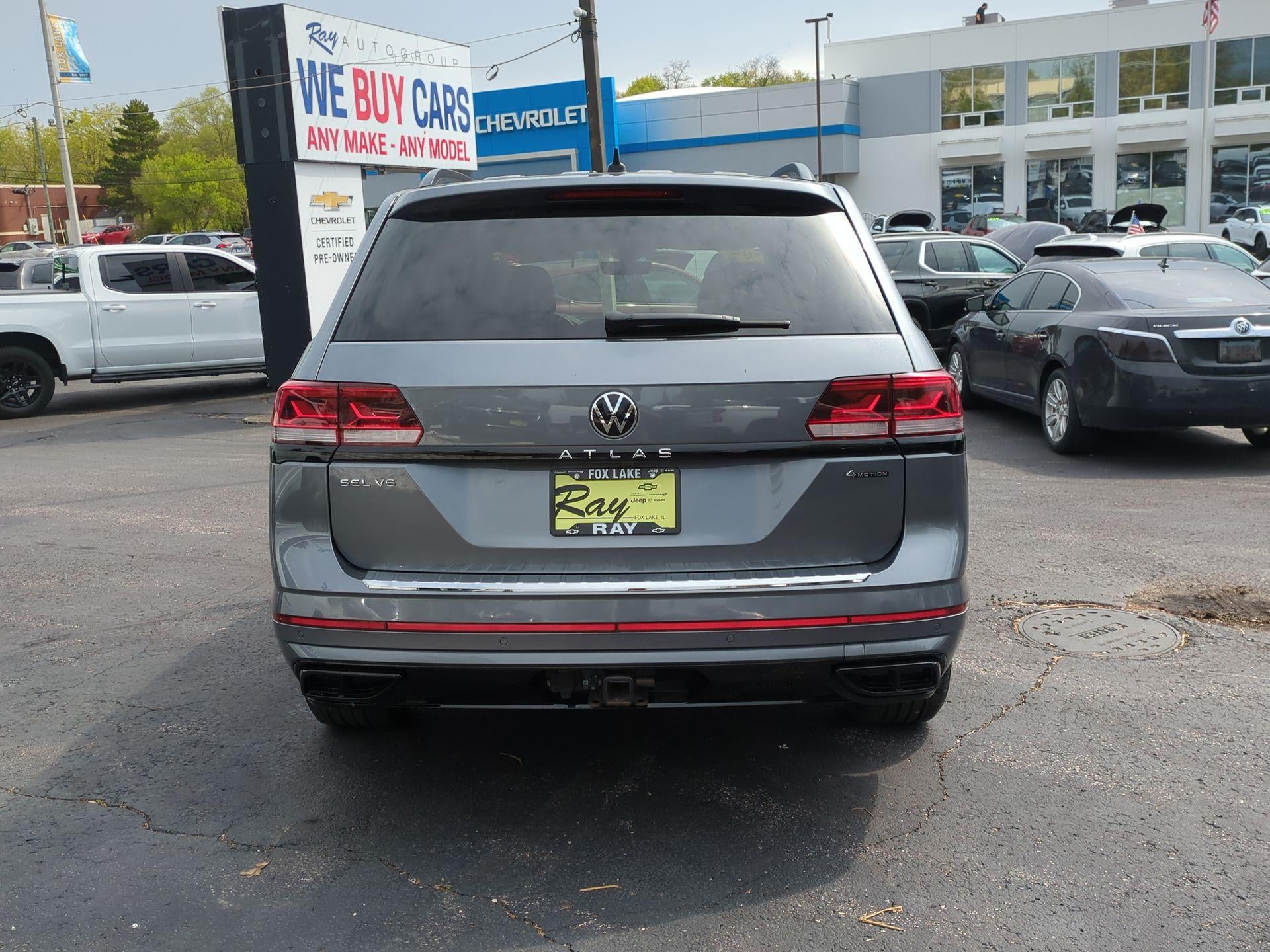 2023 Volkswagen Atlas 3.6L V6 SEL R-Line Black