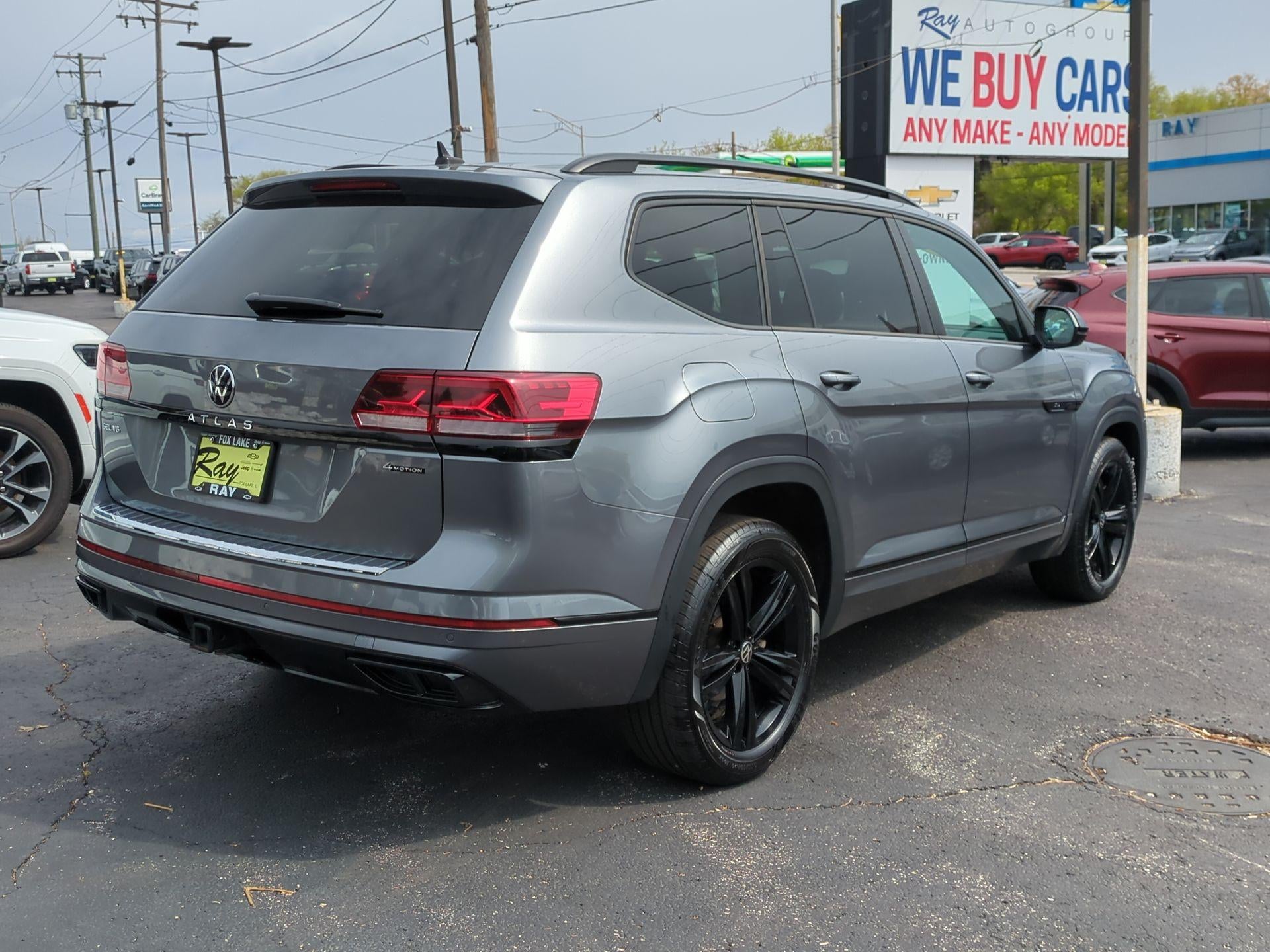 2023 Volkswagen Atlas 3.6L V6 SEL R-Line Black