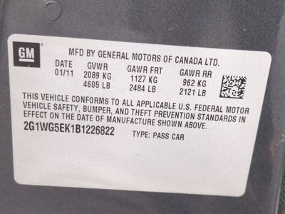 2011 Chevrolet Impala LT Fleet