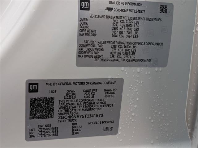 2026 Chevrolet Silverado 2500 HD Crew Cab Standard Box 4-Wheel Drive LT