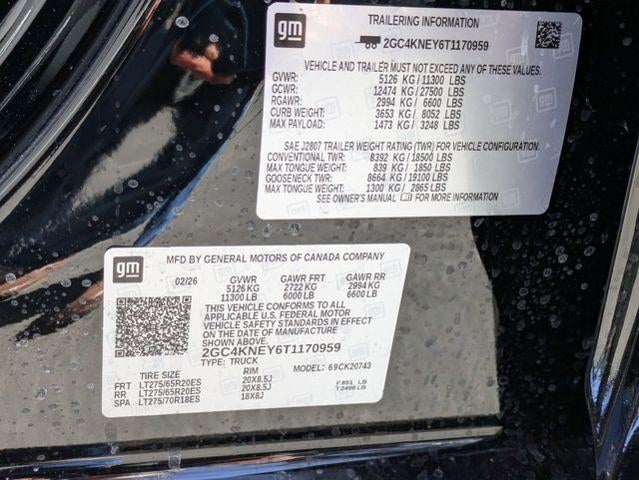 2026 Chevrolet Silverado 2500 HD Crew Cab Standard Box 4-Wheel Drive LT