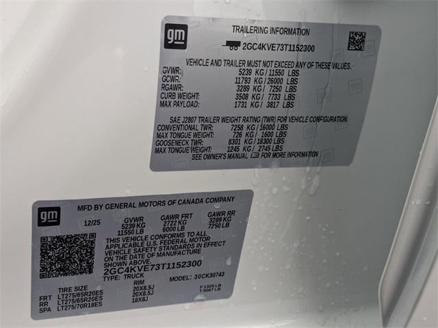 2026 Chevrolet Silverado 3500 HD Crew Cab Standard Box 4-Wheel Drive High Country