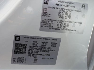 2026 Chevrolet Silverado 1500 Crew Cab Short Box 4-Wheel Drive RST