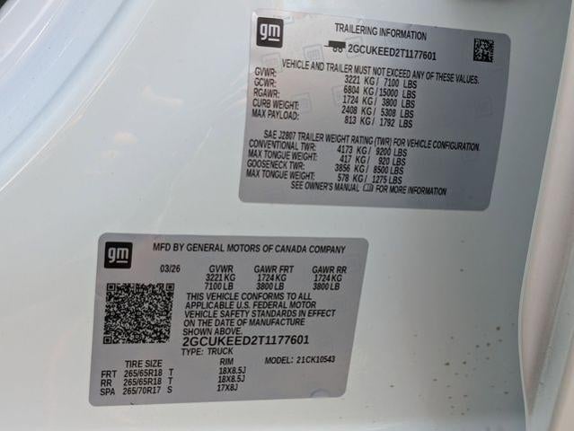 2026 Chevrolet Silverado 1500 Crew Cab Short Box 4-Wheel Drive RST