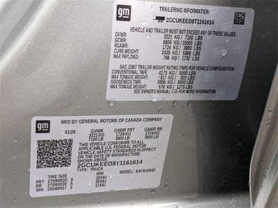 2026 Chevrolet Silverado 1500 Crew Cab Short Box 4-Wheel Drive RST