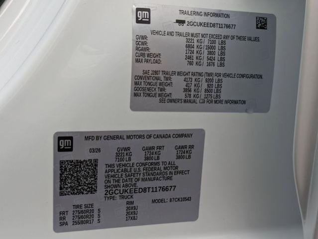 2026 Chevrolet Silverado 1500 Crew Cab Short Box 4-Wheel Drive RST