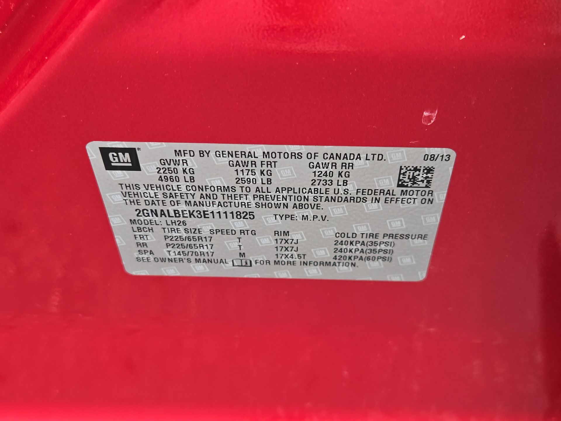 2014 Chevrolet Equinox LT