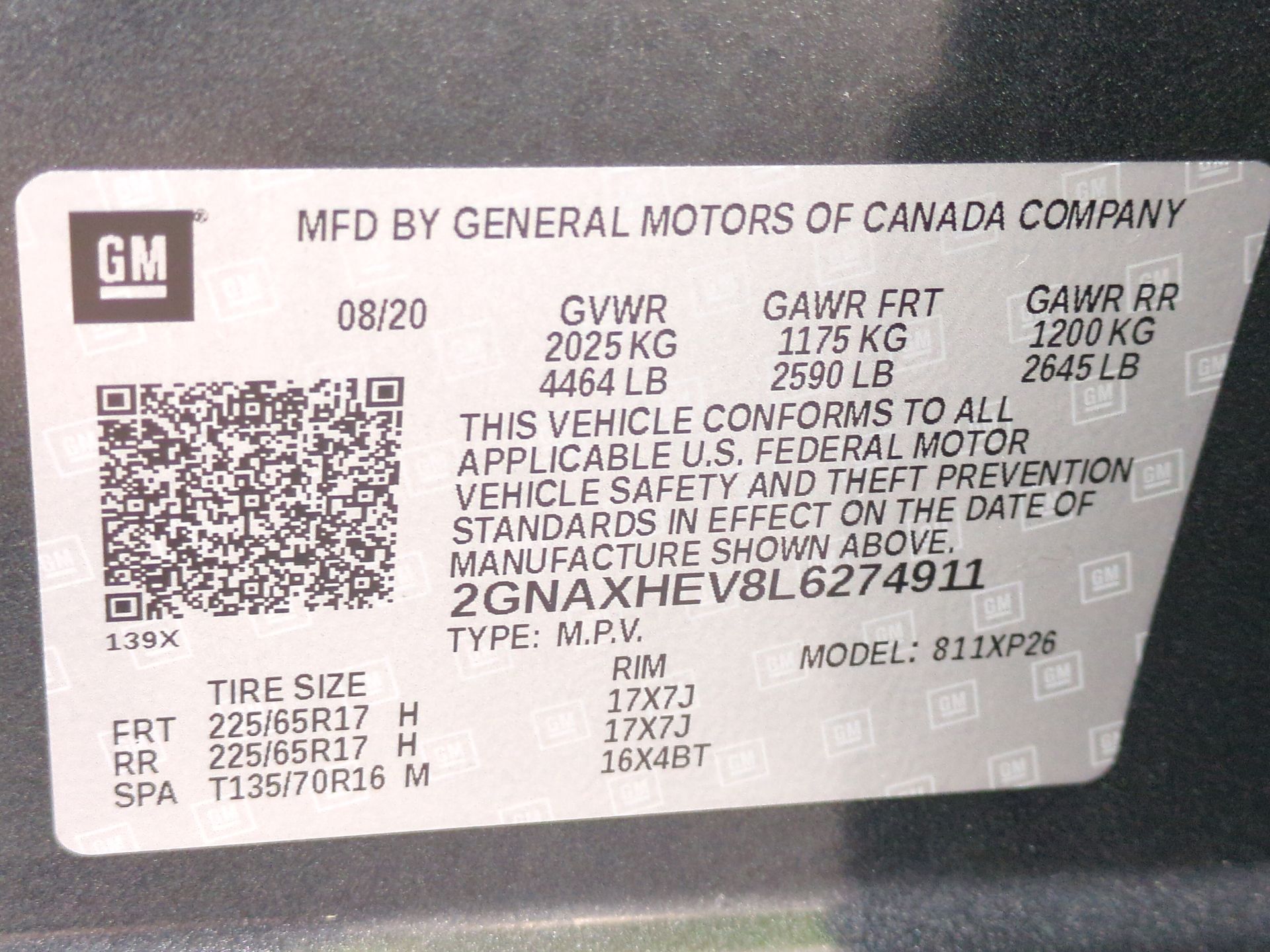 2020 Chevrolet Equinox LS