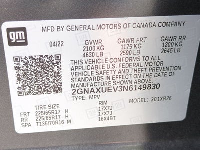 2022 Chevrolet Equinox LT