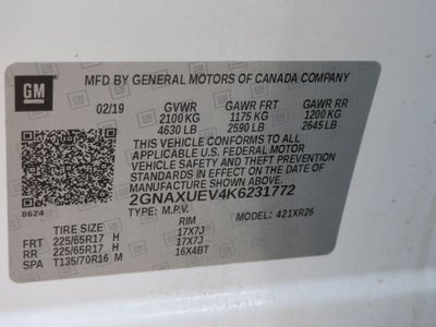 2019 Chevrolet Equinox LT