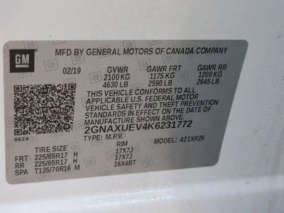 2019 Chevrolet Equinox LT