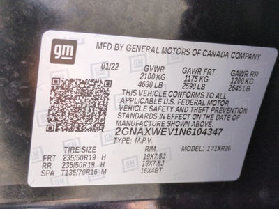 2022 Chevrolet Equinox RS