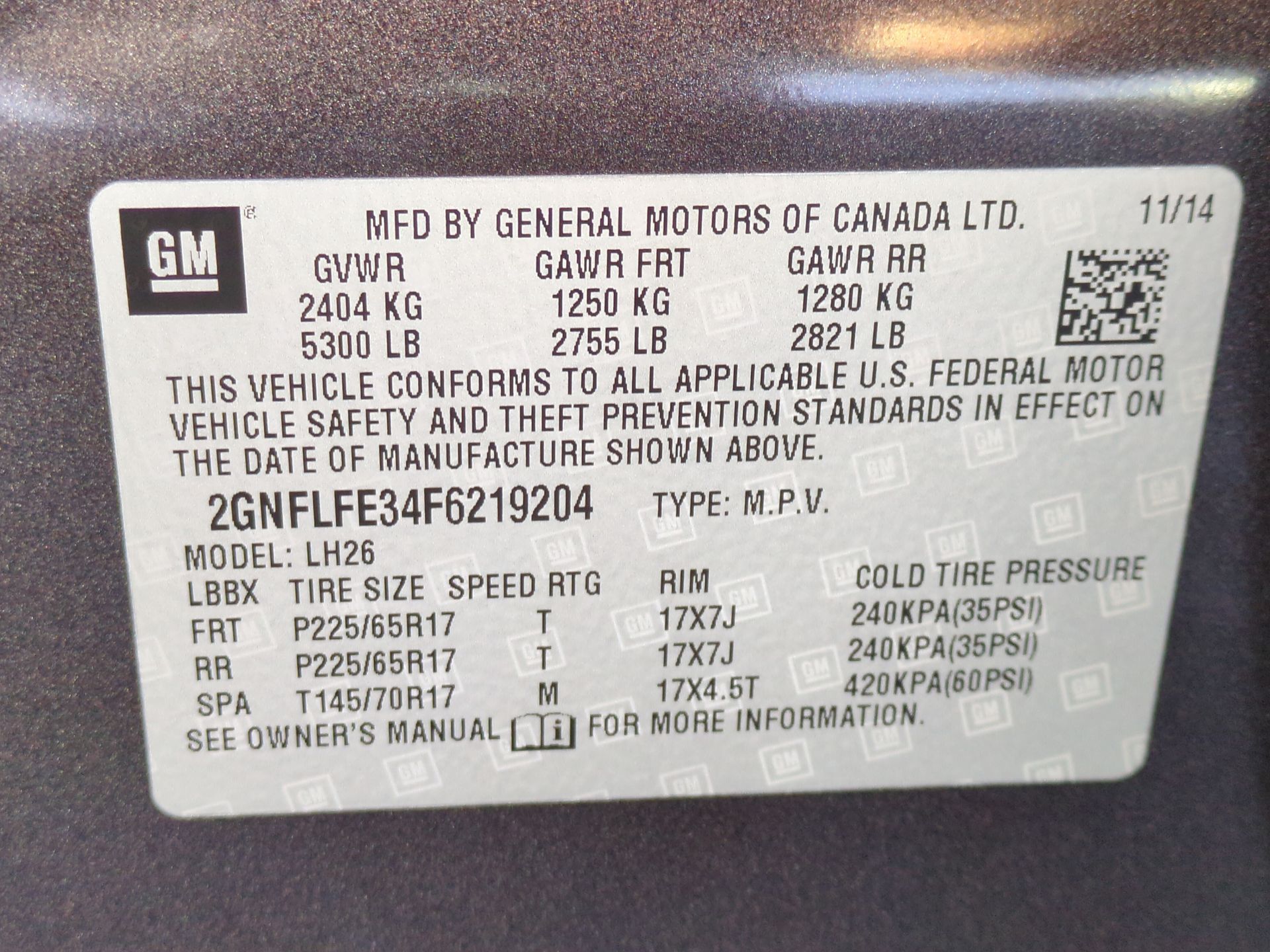 2015 Chevrolet Equinox LT